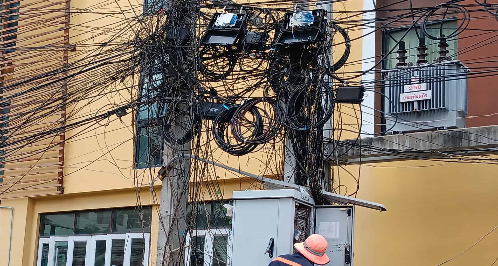 Crazy Electric Wires of Asia - 1