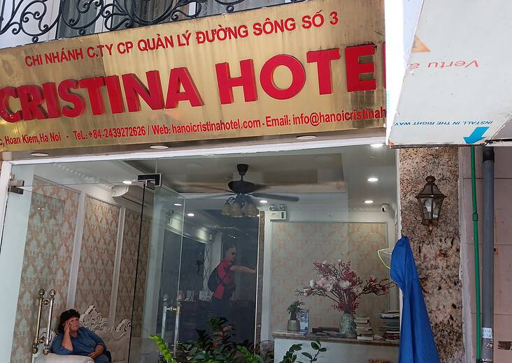 cristina boutique hotel - hanoi