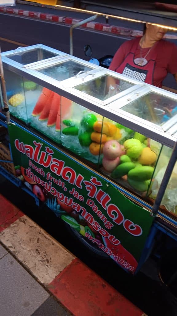 slow travel - local food cart