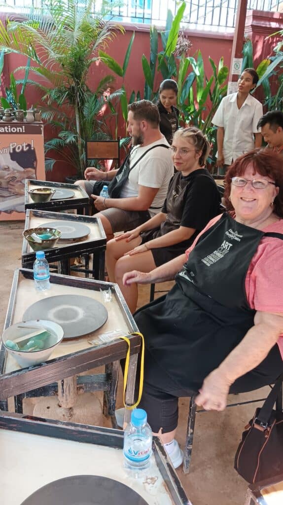 pottery class siem reap cambodia
