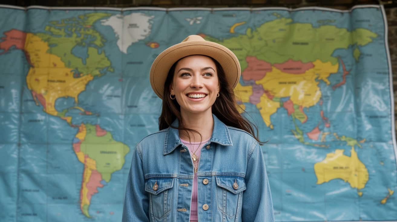 travel map of happiness