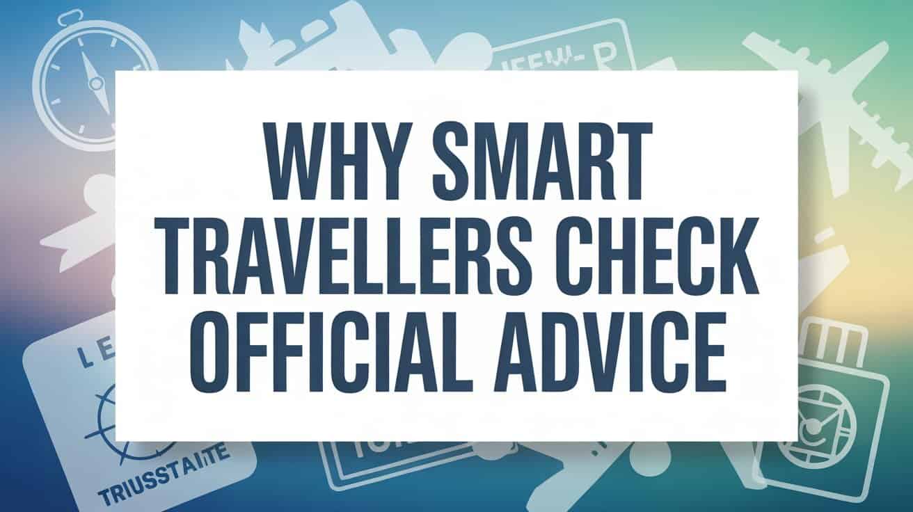 smart travellers check official advice