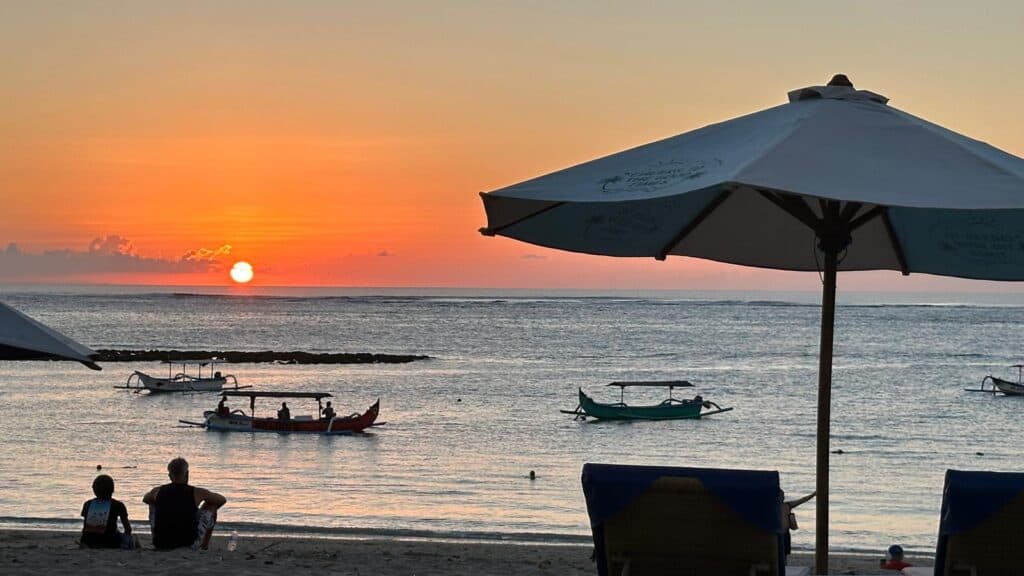 bali sunset