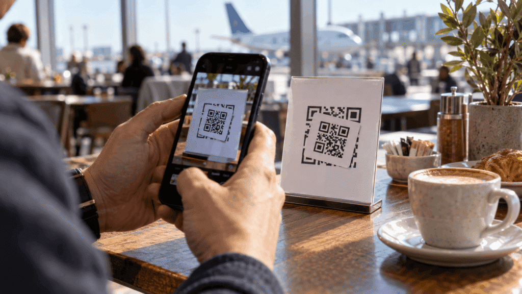 QR Codes Public Wi Fi and Digital Traps